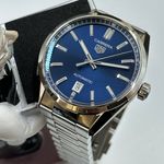 TAG Heuer Carrera Calibre 5 WBN2112.BA0639 (2024) - Blue dial 39 mm Steel case (1/8)