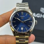 TAG Heuer Carrera Calibre 5 WBN2112.BA0639 (2024) - Blue dial 39 mm Steel case (5/8)