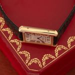Cartier Tank Solo W1018855 (Onbekend (willekeurig serienummer)) - Zilver wijzerplaat 27mm Geelgoud (4/8)