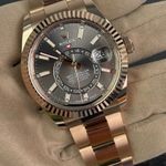 Rolex Sky-Dweller 336935 (2023) - Grey dial 42 mm Rose Gold case (1/1)