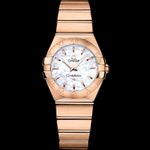 Omega Constellation Quartz 123.50.27.60.05.001 (2024) - Pearl dial 27 mm Red Gold case (1/1)