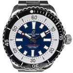 Breitling Superocean 44 A17376211C1A1 (2024) - Blauw wijzerplaat 44mm Staal (1/8)