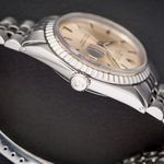 Rolex Datejust 1603 (1962) - Champagne wijzerplaat 36mm Staal (4/8)