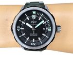 IWC Aquatimer Automatic IW328803 (2024) - Zwart wijzerplaat 42mm Staal (1/8)