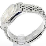 Rolex Datejust 1600 (1969) - Zilver wijzerplaat 36mm Staal (3/8)