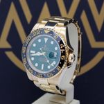 Rolex GMT-Master II 116718LN (2007) - Green dial 40 mm Yellow Gold case (7/7)