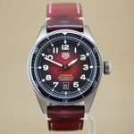 TAG Heuer Autavia WBE5192.FC8300 (2022) - Red dial 42 mm Bronze case (1/8)