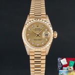 Rolex GMT-Master II 126718GRNR (1988) - Black dial 40 mm Yellow Gold case (1/8)