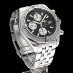 Breitling Chronomat Evolution A13356 (2007) - Zwart wijzerplaat 44mm Staal (3/7)