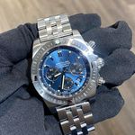 Breitling Chronomat AB0115101C1A1 (Unknown (random serial)) - Blue dial 44 mm Steel case (1/1)