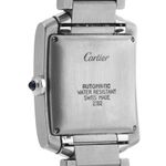 Cartier Tank Française 2302 (2000) - Silver dial 28 mm Steel case (6/8)