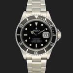 Rolex Submariner Date 16610 (2006) - Zwart wijzerplaat 40mm Staal (3/8)