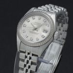 Rolex Lady-Datejust 79174 (2001) - Zilver wijzerplaat 26mm Staal (7/7)