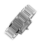 Cartier Tank Française 2302 (2010) - Silver dial 28 mm Steel case (7/7)