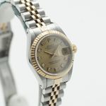 Rolex Lady-Datejust 69173 (1991) - Champagne wijzerplaat 26mm Goud/Staal (3/8)