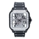 Cartier Santos WHSA0009 (2024) - Transparent dial 40 mm Steel case (1/6)