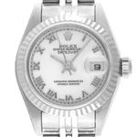 Rolex Lady-Datejust 79174 (2000) - Wit wijzerplaat 26mm Staal (1/7)