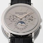 Patek Philippe Perpetual Calendar 5139G (Unknown (random serial)) - Silver dial 39 mm White Gold case (4/8)