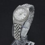 Rolex Lady-Datejust 79174 (2001) - Zilver wijzerplaat 26mm Staal (2/7)