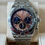 Breitling Chronomat AB0134101K1A1 (2022) - Rood wijzerplaat 42mm Staal (2/7)