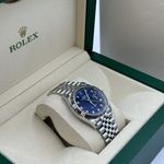 Rolex Datejust 36 126234 (2024) - Blue dial 36 mm Steel case (3/8)