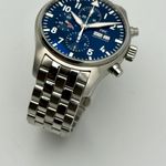 IWC Pilot Chronograph IW377717 (2020) - Blauw wijzerplaat 43mm Staal (8/16)