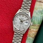 Rolex Lady-Datejust 79179 (1999) - Silver dial 26 mm White Gold case (1/8)