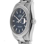 Rolex Datejust 36 116234 (2007) - Blauw wijzerplaat 36mm Staal (4/7)