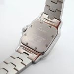 Cartier Santos Galbée 1567 (2022) - Wit wijzerplaat 24mm Goud/Staal (7/8)