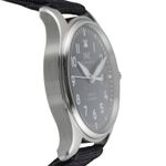 IWC Pilot Mark IW328203 (Unknown (random serial)) - Blue dial 40 mm Steel case (7/8)