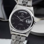 Tudor Prince Date 76200 (Unknown (random serial)) - Black dial 36 mm Steel case (3/8)