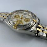 Breitling Chronomat Evolution B1335611/A571 (Unknown (random serial)) - White dial 44 mm Gold/Steel case (4/7)