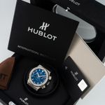 Hublot Classic Fusion Blue 521.NX.7170.RX (2018) - Blauw wijzerplaat 45mm Titanium (6/6)