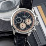 Union Glashütte Belisar Chronograph D009.427.16.052.00 (Unknown (random serial)) - Black dial 45 mm Steel case (3/8)