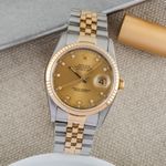 Rolex Datejust 36 16233 (1993) - 36mm Goud/Staal (1/8)