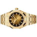 Audemars Piguet Royal Oak Selfwinding 15550BA.GG.1356BA.01 (2024) - Champagne dial 37 mm Yellow Gold case (2/6)