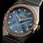 Omega Constellation Ladies 131.25.28.60.99.001 (2026) - Blue dial 28 mm Gold/Steel case (3/7)