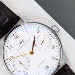 IWC Portuguese Automatic IW500114 (2015) - Silver dial 42 mm Steel case (3/8)