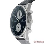 IWC Portuguese Chronograph IW371401 (2008) - Silver dial 41 mm Steel case (6/8)
