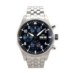 IWC Pilot Chronograph IW378004 (2023) - Blue dial 41 mm Steel case (2/8)