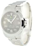 Rolex Air-King 126900 (2023) - Black dial 40 mm Steel case (2/7)