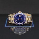 Rolex Submariner Date 16803 (1995) - Blauw wijzerplaat 40mm Goud/Staal (5/7)