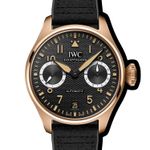 IWC Big Pilot IW501201 (2024) - Zwart wijzerplaat 46mm Roségoud (1/1)