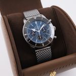 Breitling Superocean Heritage II Chronograph AB0162121C1A1 (2021) - Blauw wijzerplaat 44mm Staal (2/8)