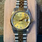 Rolex Datejust 31 68273 (1989) - Champagne wijzerplaat 31mm Goud/Staal (4/8)
