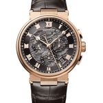 Breguet Marine 5527BR/G3/9WV (2025) - Grey dial 42 mm Rose Gold case (1/1)