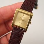 Rolex Cellini 4100 (1976) - Champagne dial 25 mm Yellow Gold case (5/8)