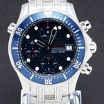 Omega Seamaster Diver 300 M 2225.80.00 (2008) - Blauw wijzerplaat 42mm Staal (1/7)