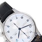 IWC Portuguese Chronograph IW371605 (2020) - Silver dial 41 mm Steel case (5/8)