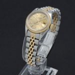 Rolex Lady-Datejust 69173 (1987) - Gold dial 26 mm Gold/Steel case (5/7)